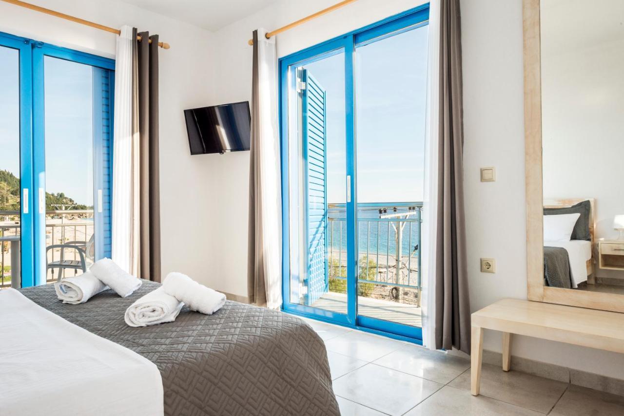 Hotel Blue Horizon Himarë Exterior foto
